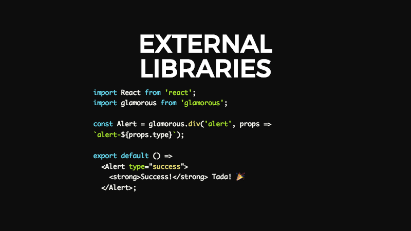 external libraries